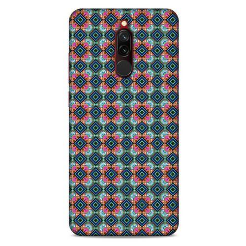 Ethnic Culture (92) Xiaomi Redmi 8 Kılıf Silikon Kapak Desenli