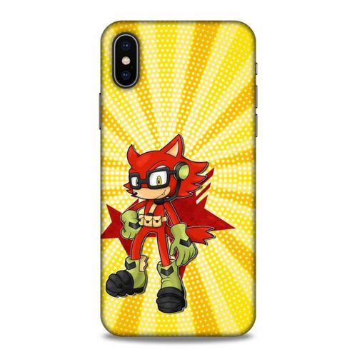 Lopard Apple iPhone XS Uyumlu Kılıf GameX (17) Tasarım Kılıf Kırmızı