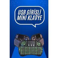 Mini Klavye  Pc Playstation Ledli Mouse Rgb Mouse Bluetooth Usb