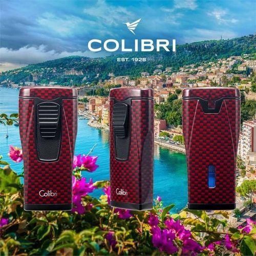 Colibri Monaco Çakmak Puro Çakmağı Kırmızı