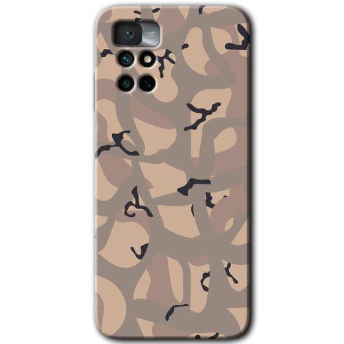 Redmi Note 11 4G Kılıf HD Desen Baskılı Arka Kapak - Kamuflaj 6