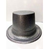 Plastik Parti Şapkası Gümüş Siml