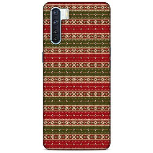 Kazak (28) Desenli Silikon Kapak Oppo A91 Kılıf