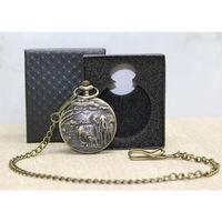 Özel Kutulu Antik Filli Köstekli Saat Alk4676