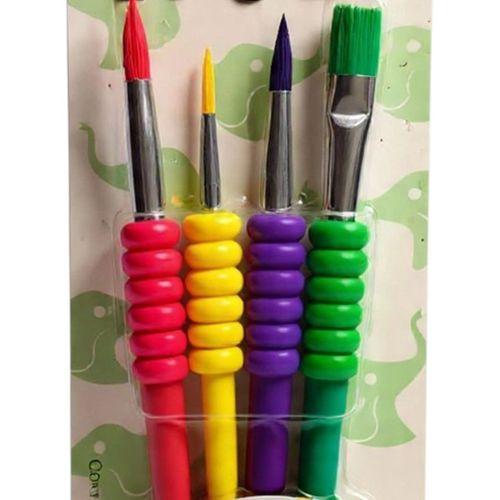 STİLO ART (SET 8) ÇOCUK FIRÇA SETİ RENLİ ( 4'lü )