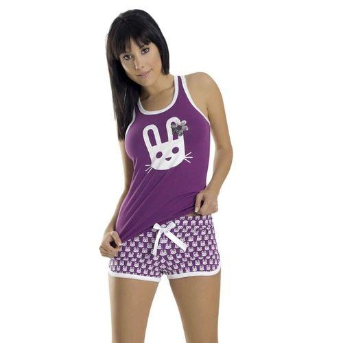 Berrak Kadın Kedili Pijama Takımı