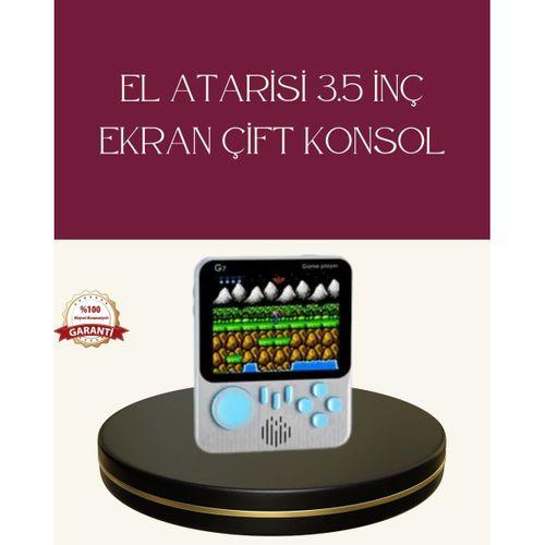 Şarjlı 3.5 İnç Retro Oyun Konsolu