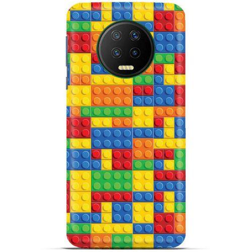 Lopard İnfinix Note 7 Uyumlu Kılıf BloX (1) Kılıfı Karışık Çok Renkli