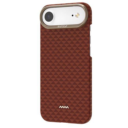 Apple iPhone 17 Air Kılıf M-safe Şarj Özellikli Raptic Aramid Skin Origin Serisi Kapak