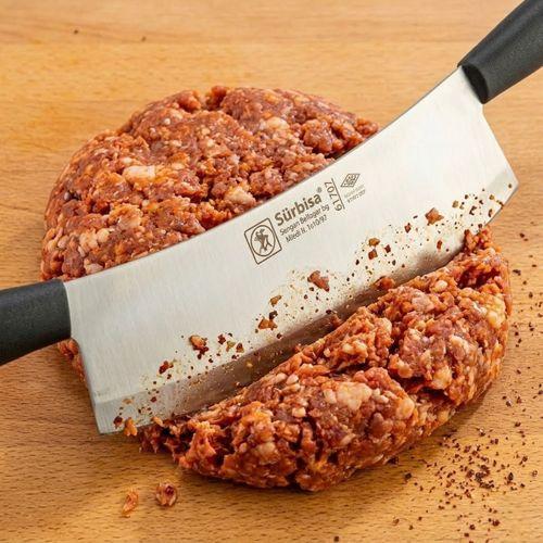 Et ve Kıyma Zırh Satırı Çift Saplı Kasap Satır Kurban Zırhı 54 Cm Sürmene Mutfak Bıçak Sürbisa 61707