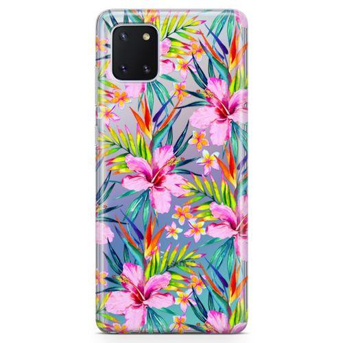 Samsung Galaxy A81 Kılıf Frangipani Arka Kapak Koruma Desenli Full Koruyucu