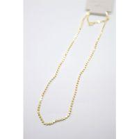 Ezme Zincir Kolye - 45 cm - Altın
