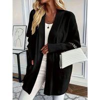 Kadın Uzun Kollu önü Açık Triko Hırka