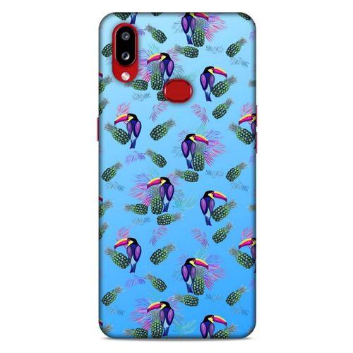 Frutix Ananas 02 Samsung Galaxy A10s Kılıf Desenli Silikon