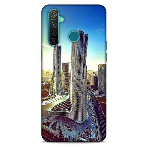 Oppo Realme 5 Pro Kılıf Dünya Mimarisi (50) Shockproof Kılıf Pin On Towers
