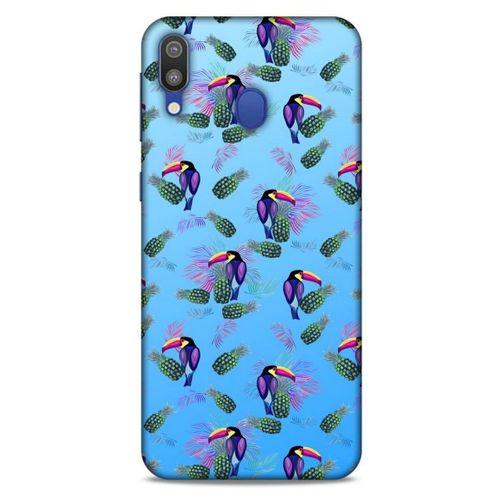 Frutix Ananas 02 Samsung Galaxy M20 Kılıf Desenli Silikon