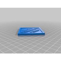 Pinewood Derby Kupası Plakası Cubmaster'ın Seçimi 3D Baskı (Bu ürün Sadece Plastik parçadır - Almadan Önce Soru Sorabilirsiniz)