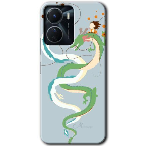 Vivo Y16 Kılıf HD Desen Baskılı Arka Kapak - Snake Friendship