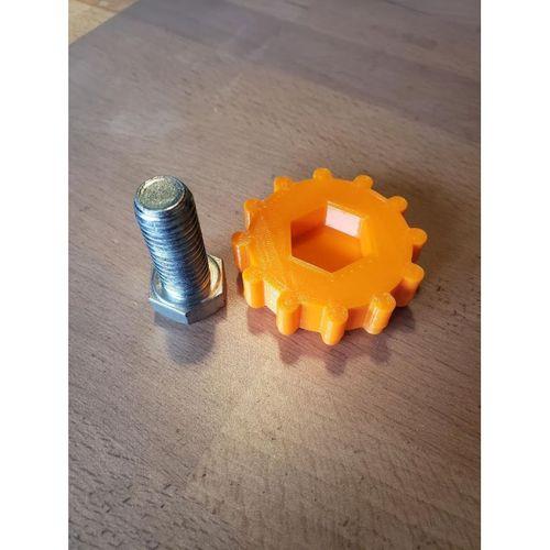 1 2 Cıvata Başparmak Vidası, Gömülü Mıknatıs - 5137810