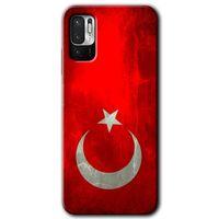 Potkal Hediye Fabrikası Xiaomi Redmi Note 10 5G Kılıf HD Desen Baskılı Arka Kapak - Albayrak