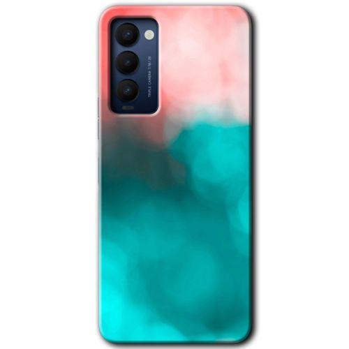 Tecno Camon 18P HD Baskılı Kılıf + 9D Tam Ekran Koruyucu - Flu Işık