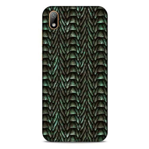 Huawei Y5 2019 Kılıf Dragons (9) Kılıf Ejderha Cilt Açık Yeşil