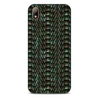 Huawei Y5 2019 Kılıf Dragons (9) Kılıf Ejderha Cilt Açık Yeşil