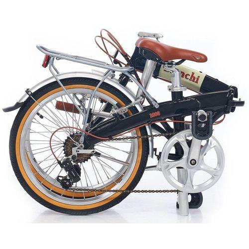 Bianchi New Vintage 20 Jant Katlanır Bisiklet Siyah