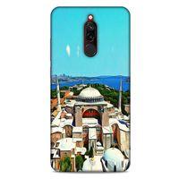 Xiaomi Redmi 8 Kılıf Dünya Mimarisi (10) Full Koruma Kılıfı Ayasofya