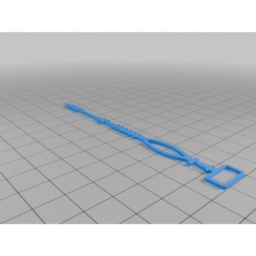 F75 THICC Kayış 3D Baskı (Bu ürün Sadece Plastik parçadır - Almadan Önce Soru Sorabilirsiniz)