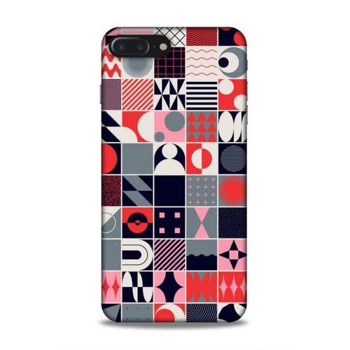 Apple Iphone 8 Plus Uyumlu Kılıf Insomnia (26) Tpu Silikon Kılıf Kırmızı Krem