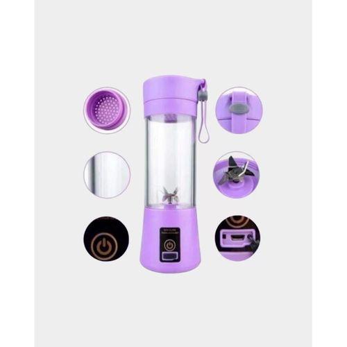 Usb Şarjlı Portatif Blender 380ml Çelik 304 Bıçaklı Mobil Smoothie Maker