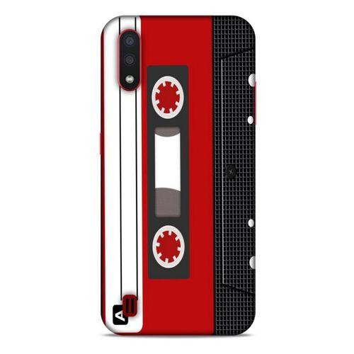 Retro (43) Desen Thin Fit Kılıf Renkli Samsung Galaxy A01 Kılıf