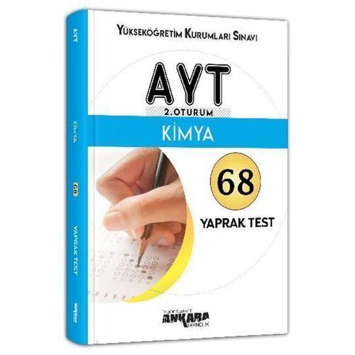 AYT Kimya 68 Yaprak Test Ankara Yayıncılık