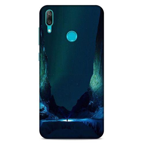 Lopard Huawei Y7 Prime 2019 Uyumlu Kılıf Gece'S (13) Silikon Kap Yeşil