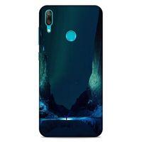 Lopard Huawei Y7 Prime 2019 Uyumlu Kılıf Gece'S (13) Silikon Kap Yeşil