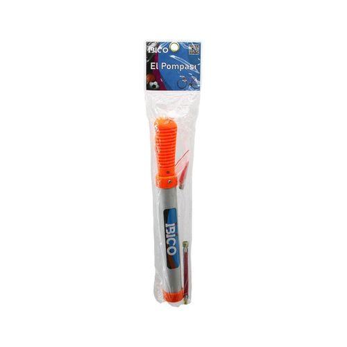MİNİ EL POMPASI BİSİKLET - TOP 29.5CM METAL ÇUBUK - PLS.GÖVDE - SAP POMPA HORTUM - TOP İĞNE - UÇ