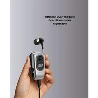 Dijital Ekranlı Bluetooth Kulaklık – Titreşimli Bildirim, 25 Saat Kullanım