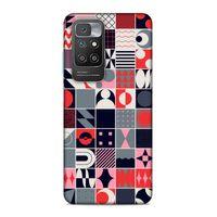 Xiaomi Redmi 10 Uyumlu Kılıf Insomnia (26) Tpu Silikon Kılıf Kırmızı Krem