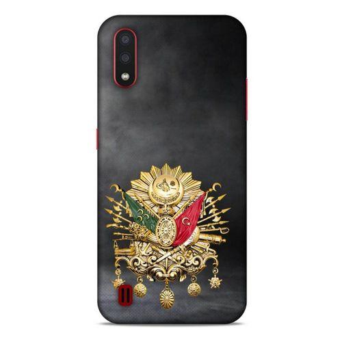 Samsung Galaxy A01 Uyumlu Kılıf Ottoman (6) Silikon Kılıf Tuğra