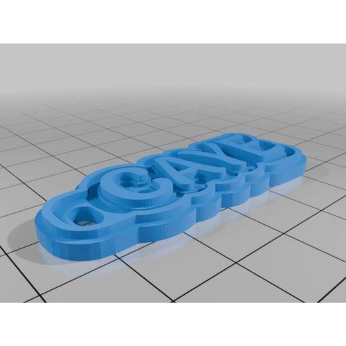 CAYE İsim Standı (Bu ürün Sadece Plastik parçadır - Almadan Önce Soru Sorabilirsiniz)