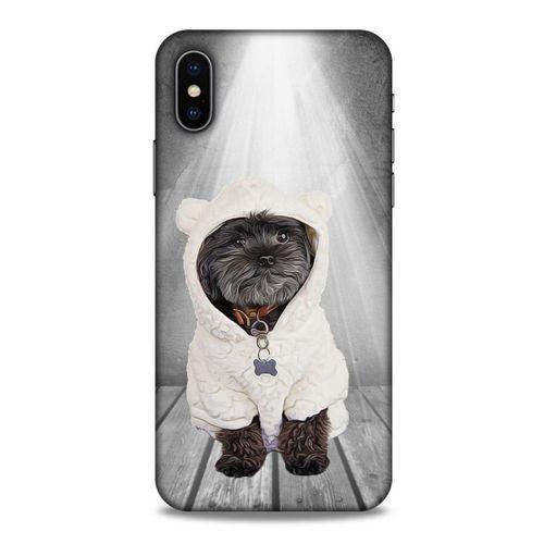 Apple Iphone X Kılıf Köpek Kıyafetleri (41) Tank Kılıf Affenpinscher Sweat