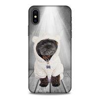 Apple Iphone X Kılıf Köpek Kıyafetleri (41) Tank Kılıf Affenpinscher Sweat