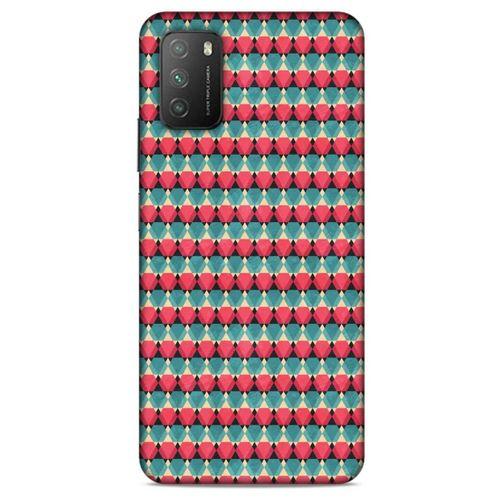 Lopard Xiaomi Poco M3 Uyumlu Kılıf Geometrix (34) Slim Armor Kılıf