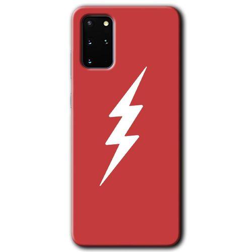 Galaxy S20 Plus Kılıf HD Desen Baskılı Arka Kapak - Flash Logo