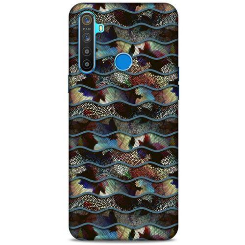 Oppo Realme 5i Kılıf Baskılı Özel Seri Taşlı (34) Slim Armor Kılıf