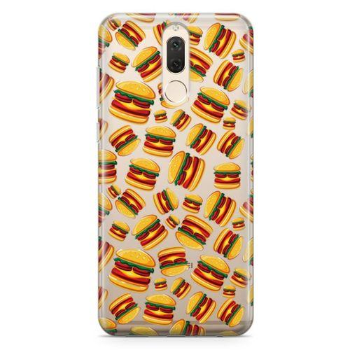 Huawei Nova 2i Kılıf Hamburger Arka Kapak Koruma Desenli Full Koruyucu