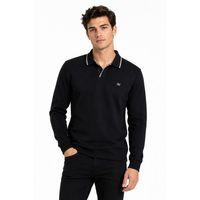 Erkek Mevsimlik Spor Polo V Yaka Sweatshırt BGL-ST05469