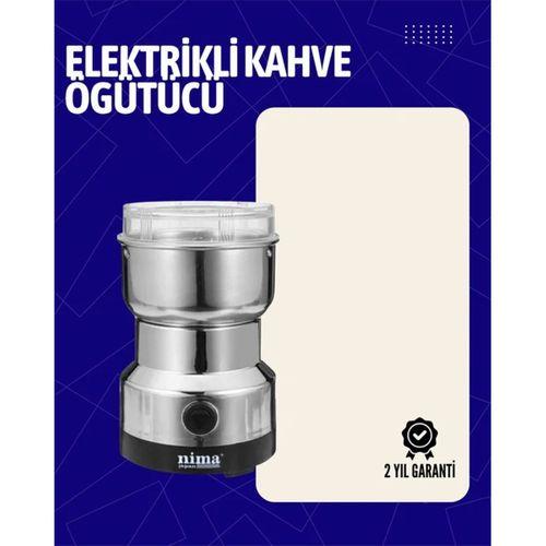 Elektrikli Sessiz Kahve Öğütücü | Çok Fonksiyonlu, 200w, Ab Fişli, Kolay Temizlenir