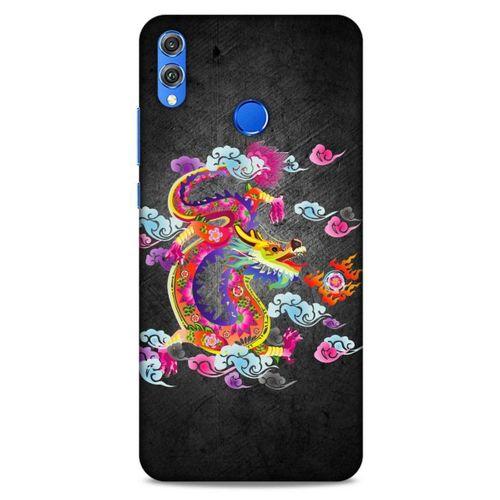 Huawei Honor 8x Kılıf Japonya (29) Arka Koruma Kılıfı Japonya Ejderha Festivali